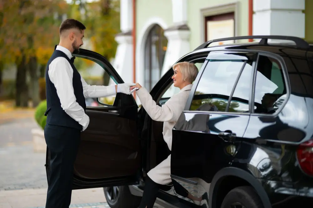 limousine service, pick up, and drop off